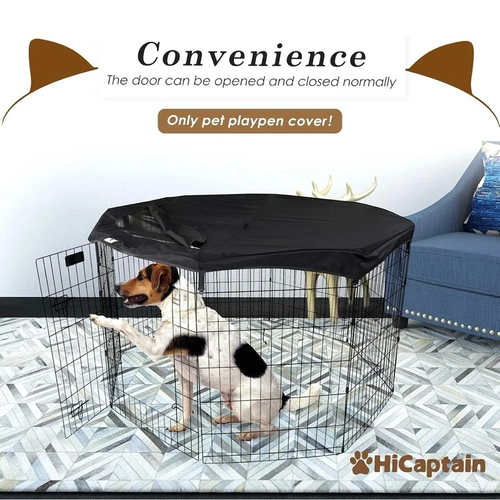 HiCaptain pet playpen